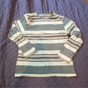 Pick any 5 for $15 Boys Blue Striped Long Sleeve Shirt Size 10